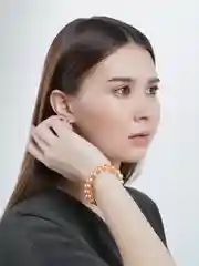 Мятный браслет декоративный Майорка