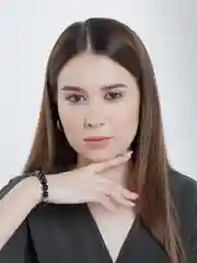 Черный браслет декоративный Майорка
