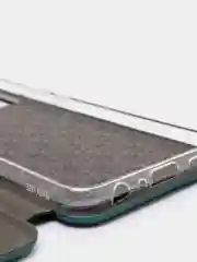 Зеленый чехол книжка Honor 9X lite