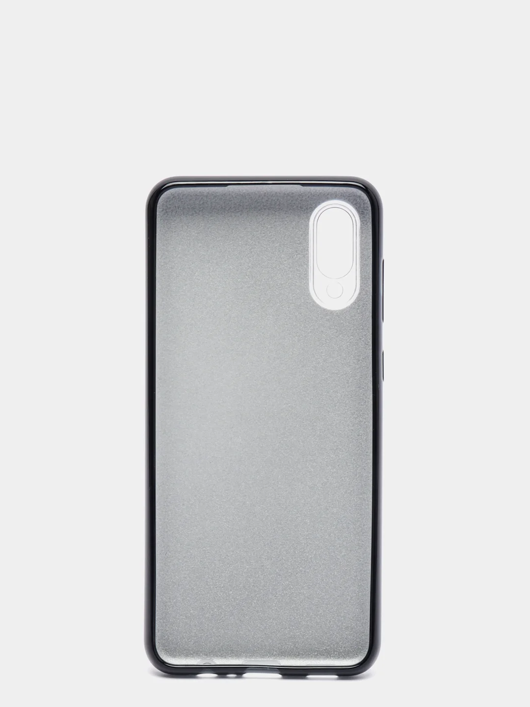 Угольный чехол блестящий на Samsung A02