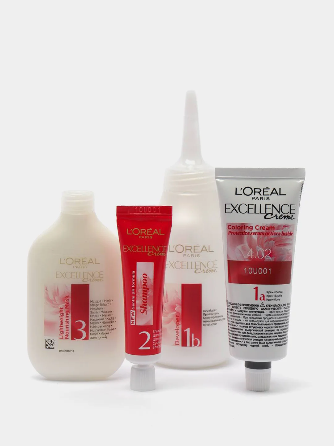 LOreal Paris Стойкая крем-краска для волос "Excellence", 4.02, Пленительный каштан