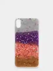 Серебряный чехол iPhone XR