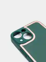 Зеленый наладка имитация стекла с защитой камеры для IPHONE 13 MINI