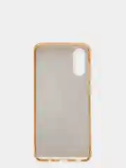 Золотой чехол блестящий на Samsung A02