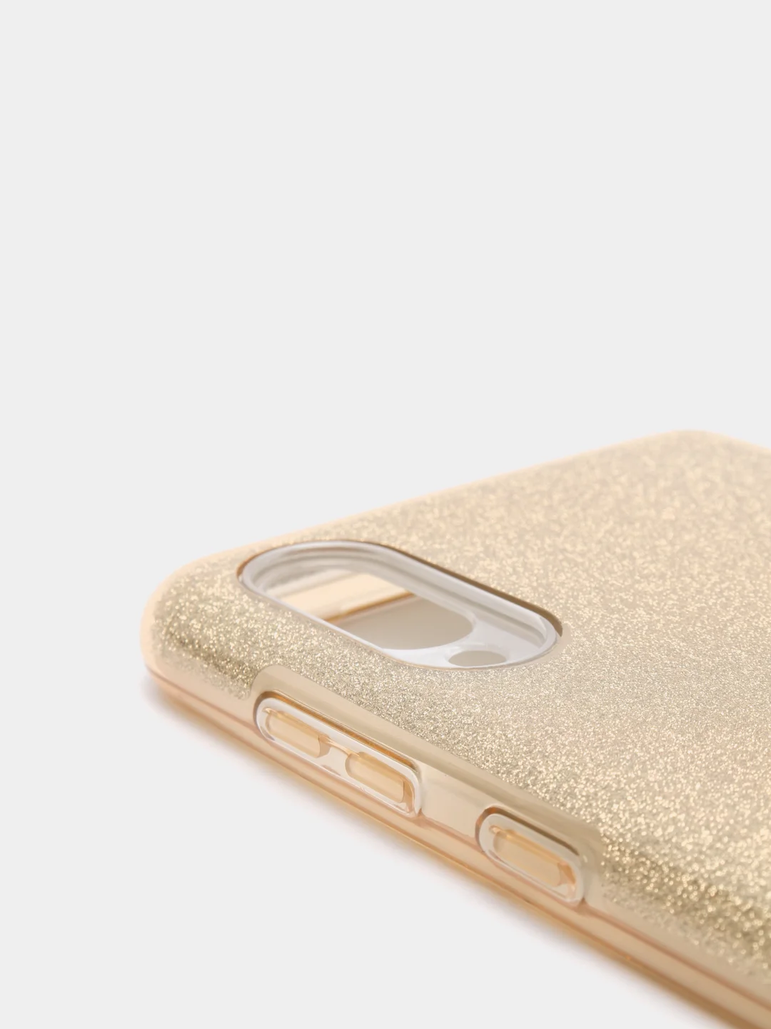 Золотой чехол блестящий на Samsung A02