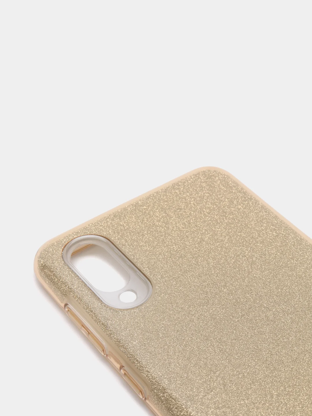 Золотой чехол блестящий на Samsung A02