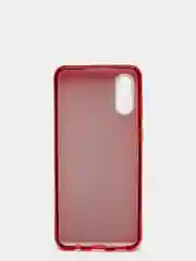 Красный чехол блестящий на Samsung A02