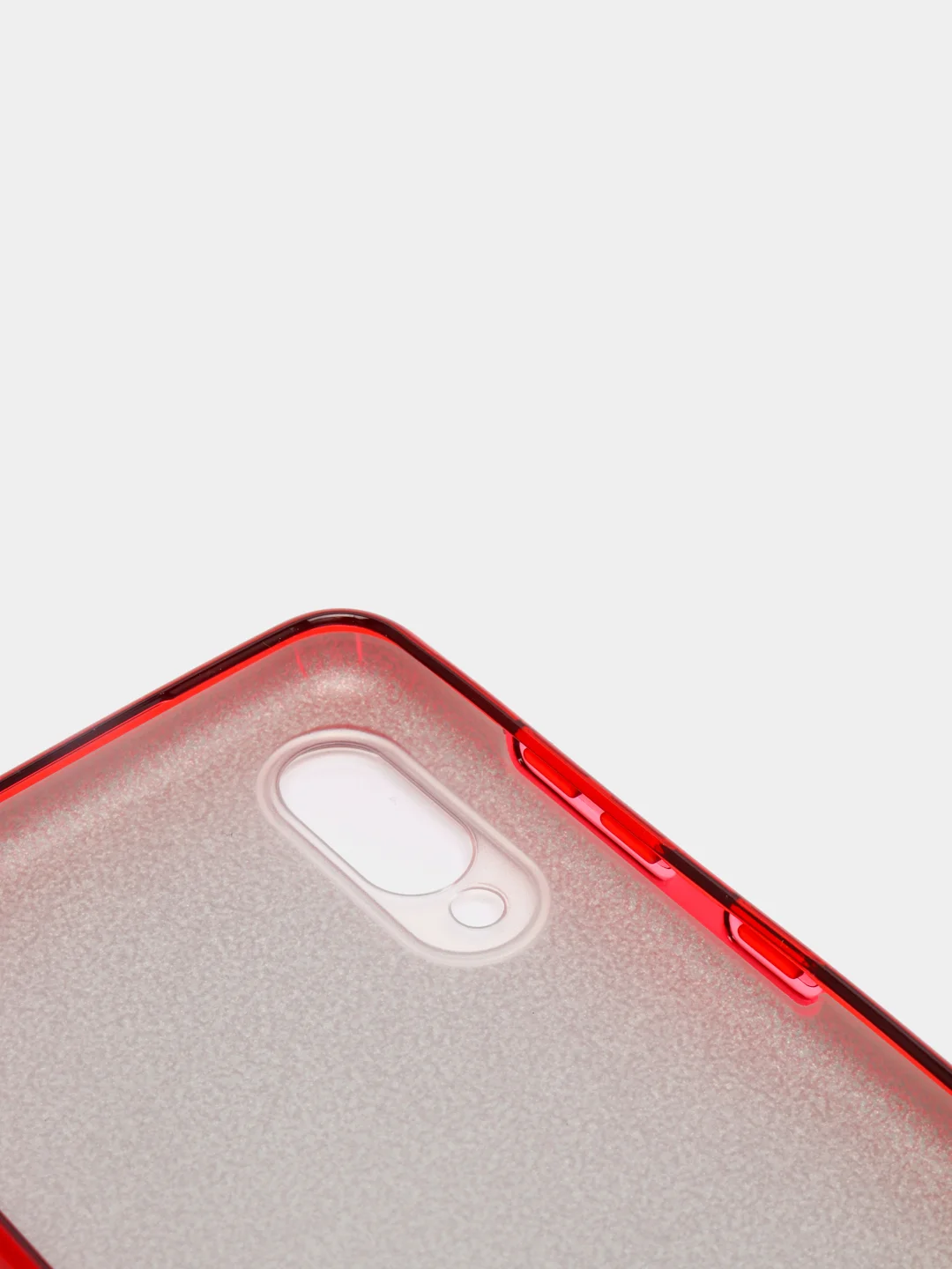 Красный чехол блестящий на Samsung A02