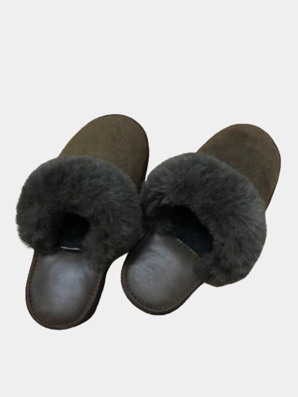 Тапочки домашние, из овчины