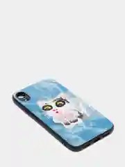 Голубой чехол iPhone XR
