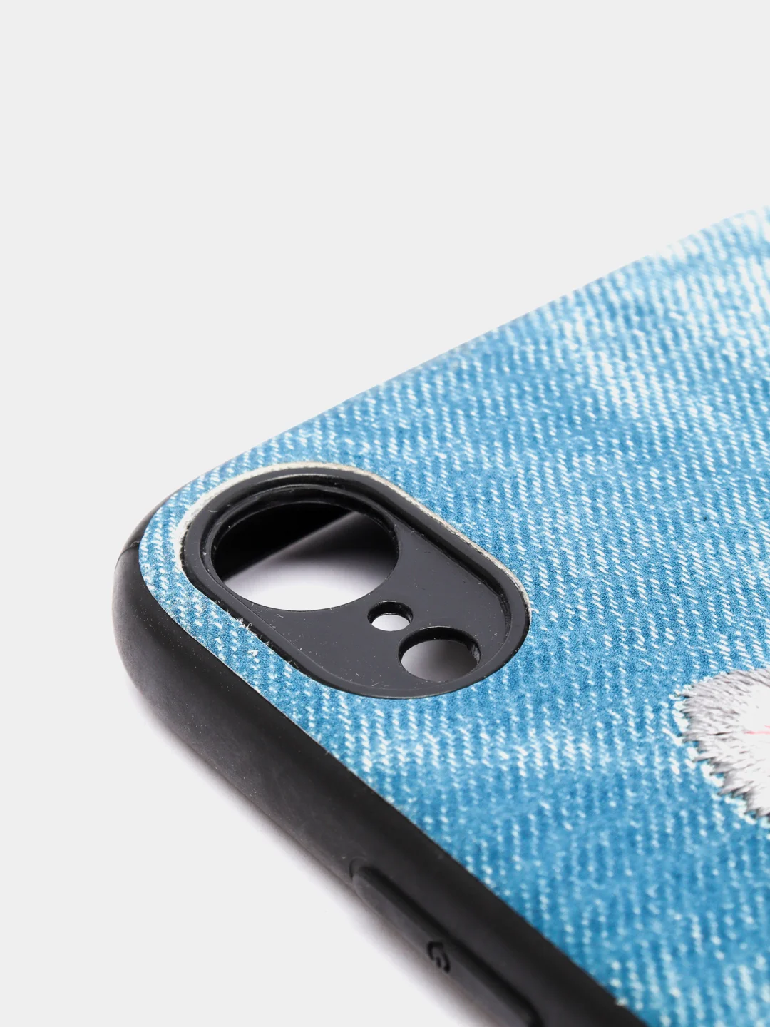 Голубой чехол iPhone XR