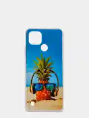 Голубой чехол REALME C21