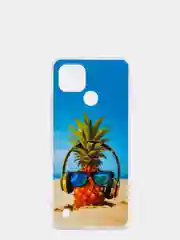 Голубой чехол REALME C21