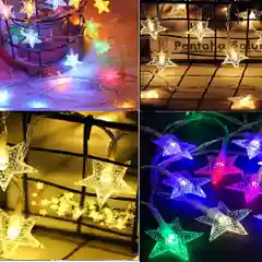 Светодиодная гирлянда Звездочки, 40 LED, 20 LED, 10 LED