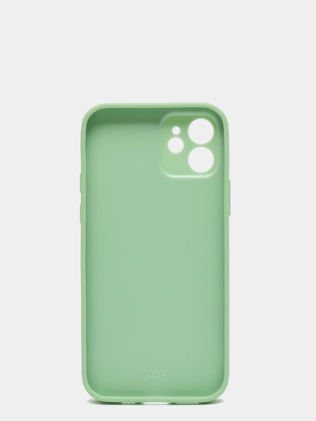 Салатовый наладка имитация стекла с защитой камеры для Iphone 12