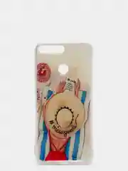 Бежевый чехол Huawei Honor 7C / 7A Pro / Y6 2018 / Y6 Prime 2018