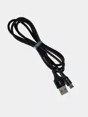 Кбель microUSB для зарядки и передачи данных ( 1 М, 2,4А)