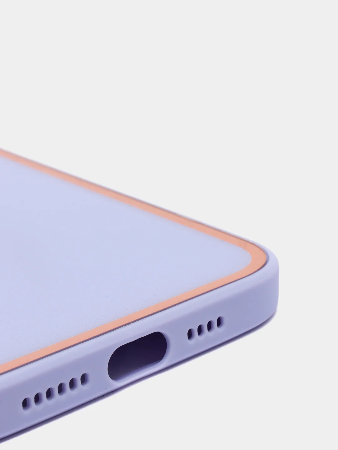 Сиреневый наладка имитация стекла с защитой камеры для Iphone12 Pro Max