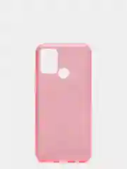 Розовый чехол блестящий Huawei Honor 9A