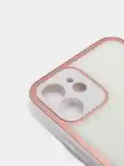 Белый наладка имитация стекла с защитой камеры для Iphone 12