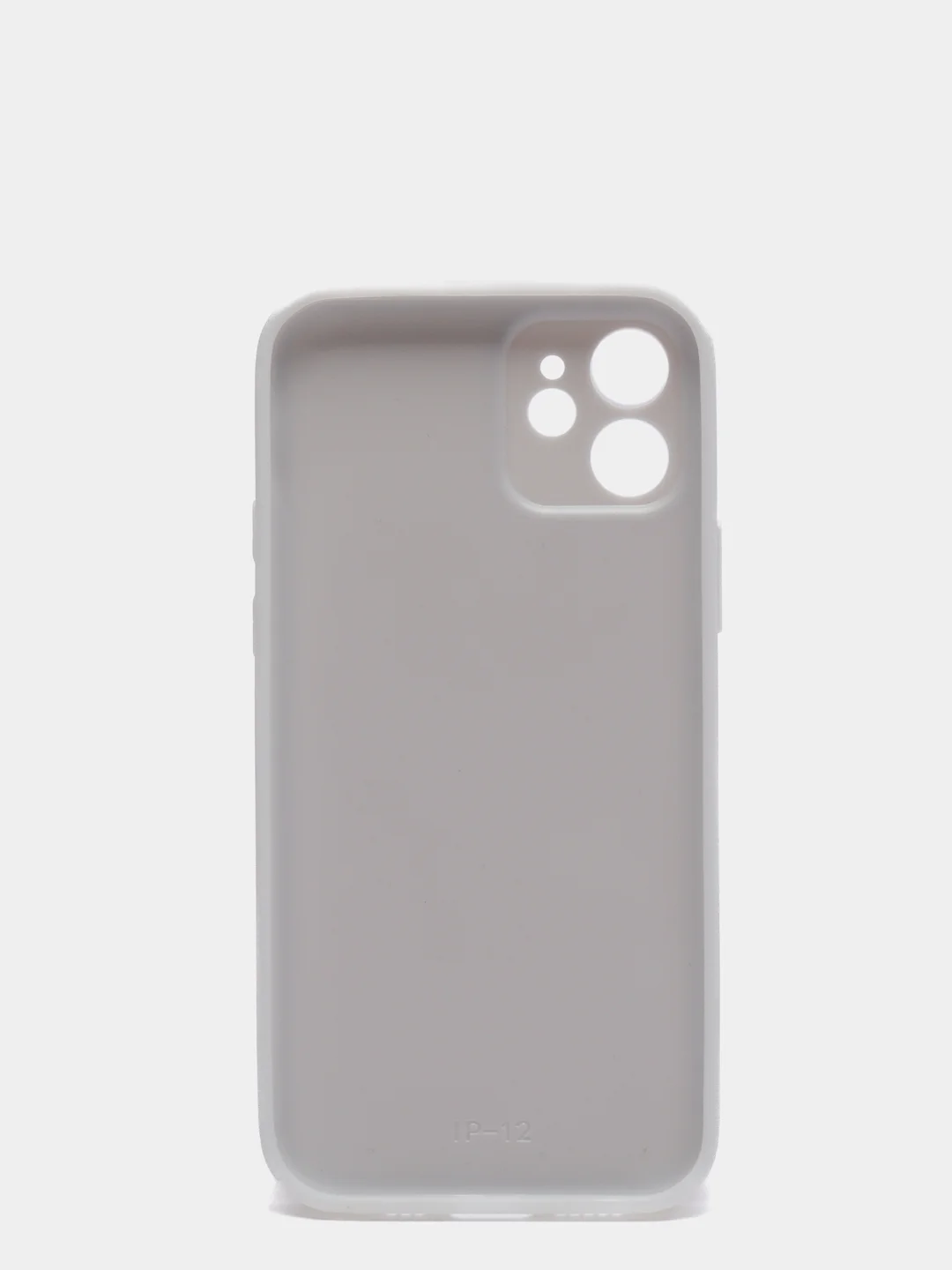 Белый наладка имитация стекла с защитой камеры для Iphone 12