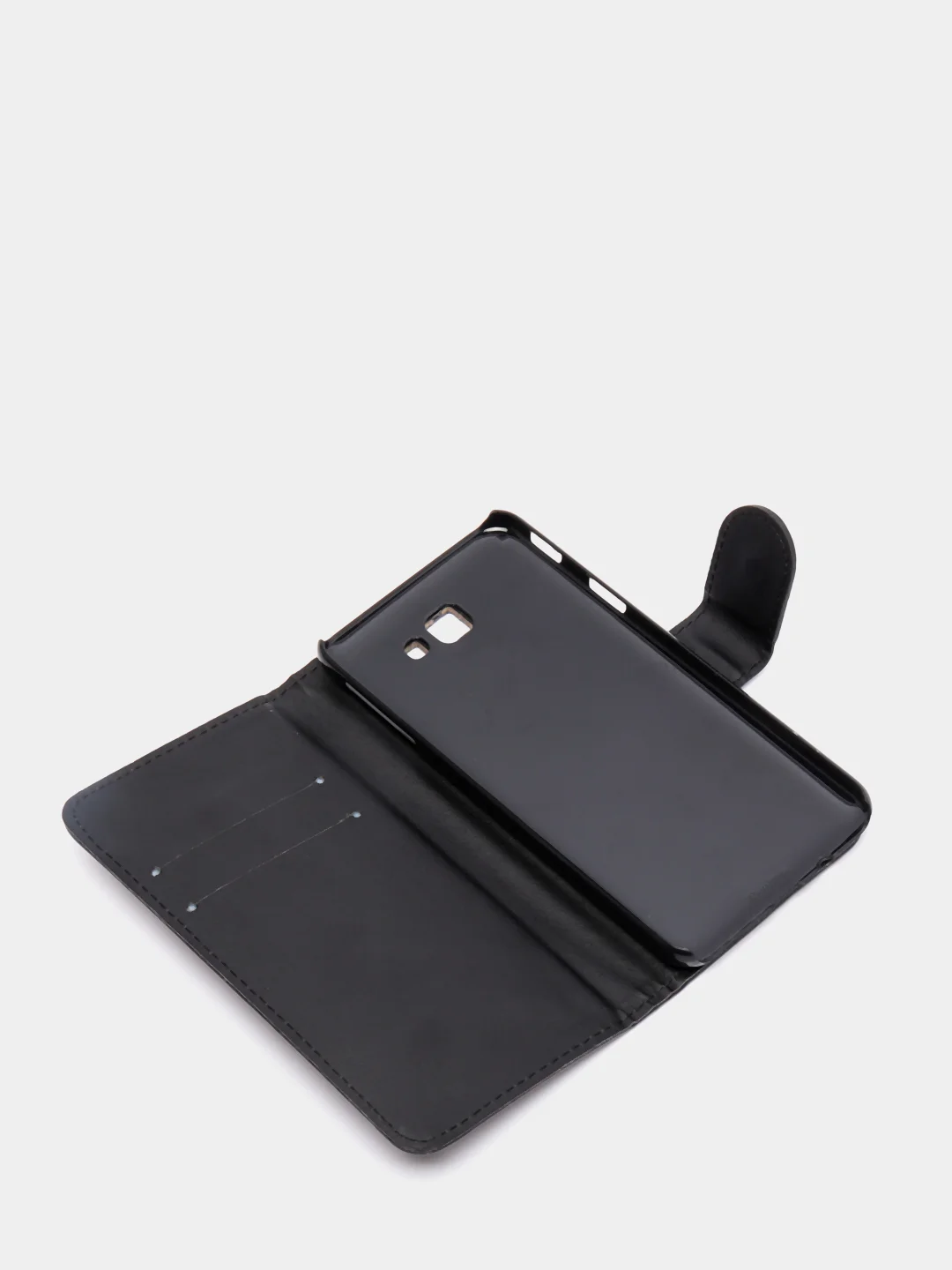 Черный чехол-книжка  Samsung J5 prime