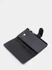 Черный чехол-книжка  Samsung J5 prime