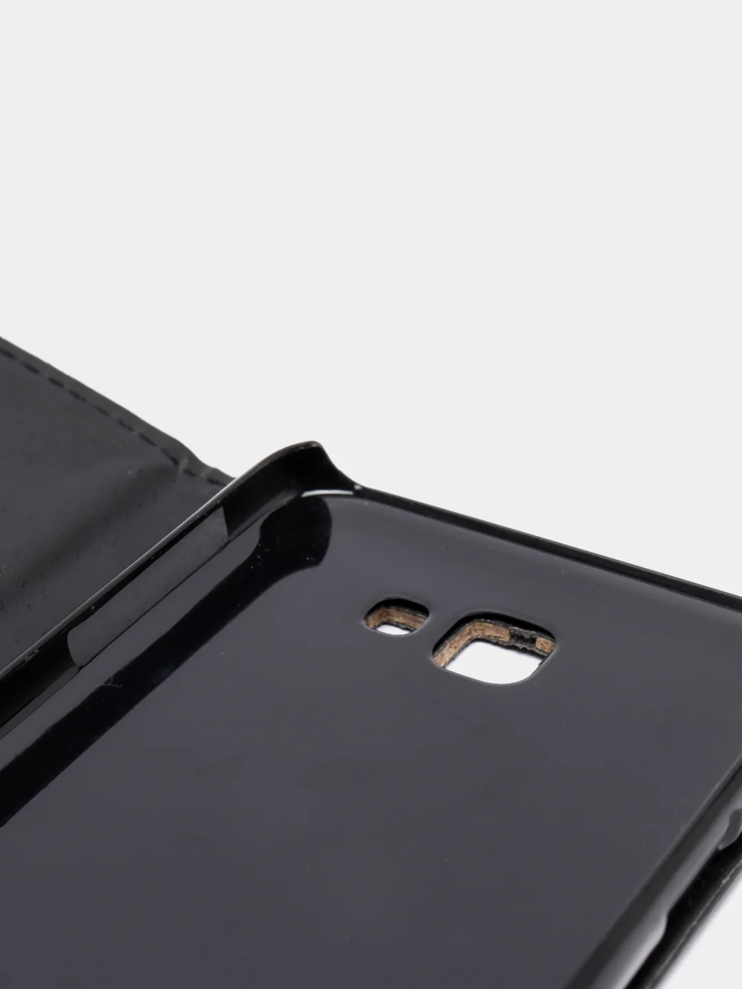 Черный чехол-книжка  Samsung J5 prime