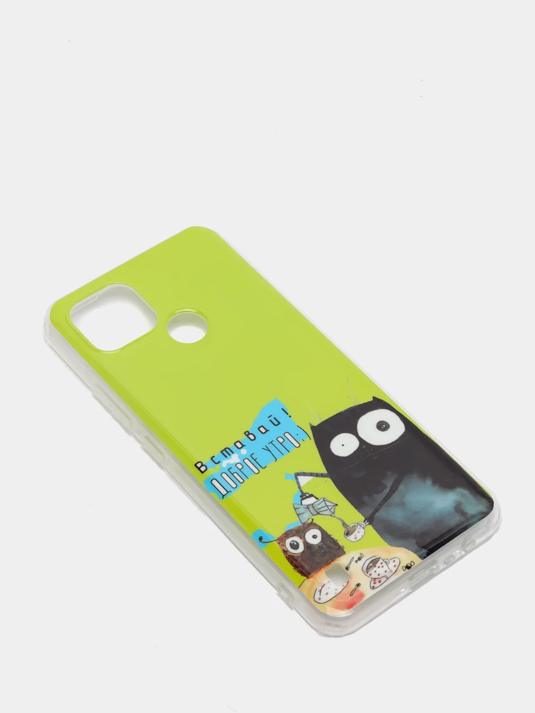 Зеленый чехол REALME C21