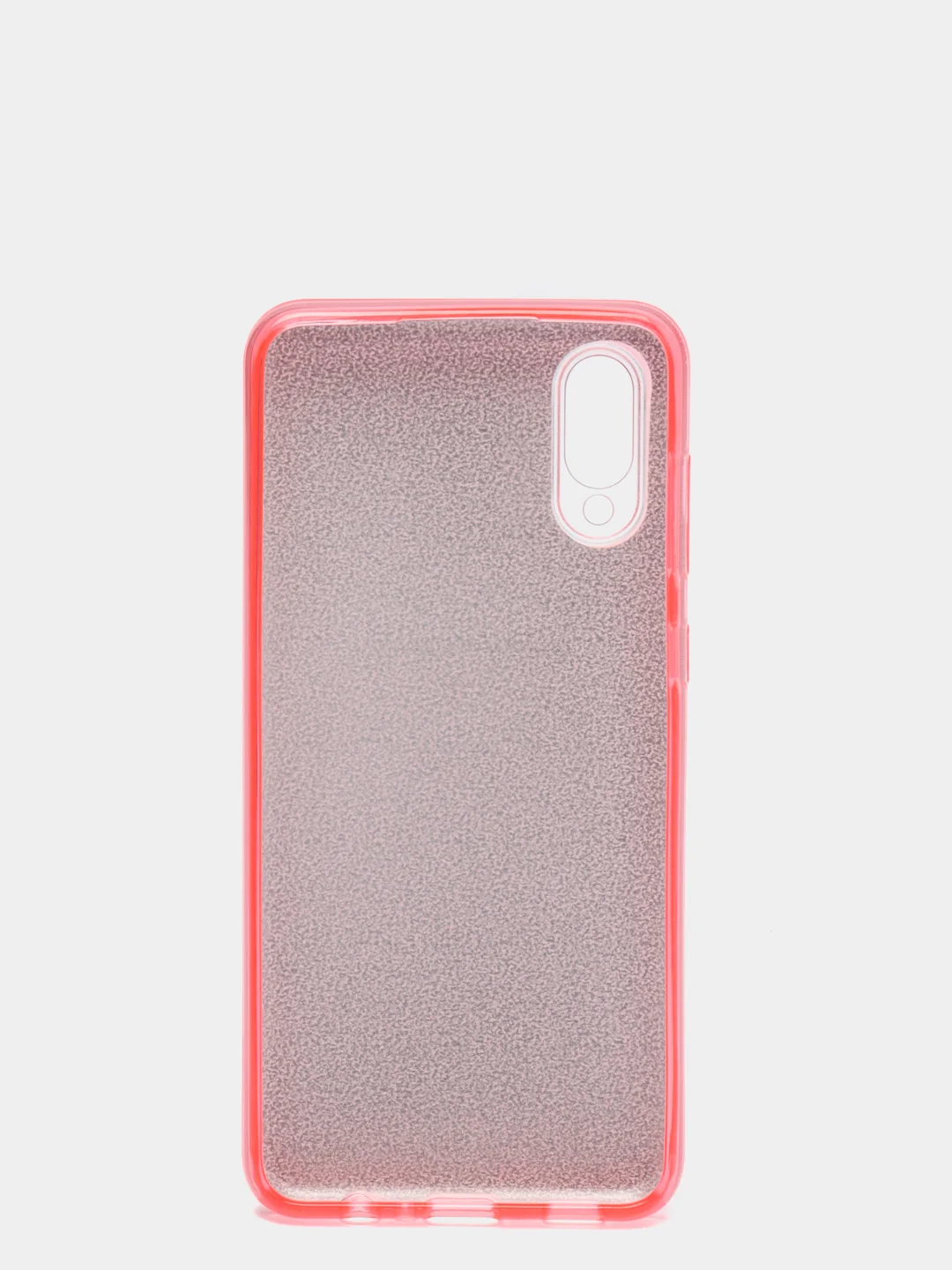 Алый чехол блестящий на Samsung A02