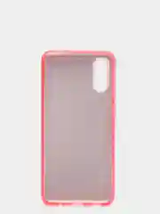 Алый чехол блестящий на Samsung A02