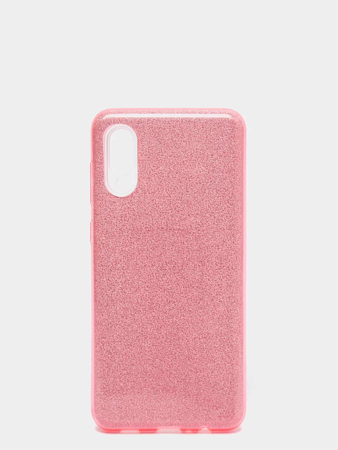 Алый чехол блестящий на Samsung A02