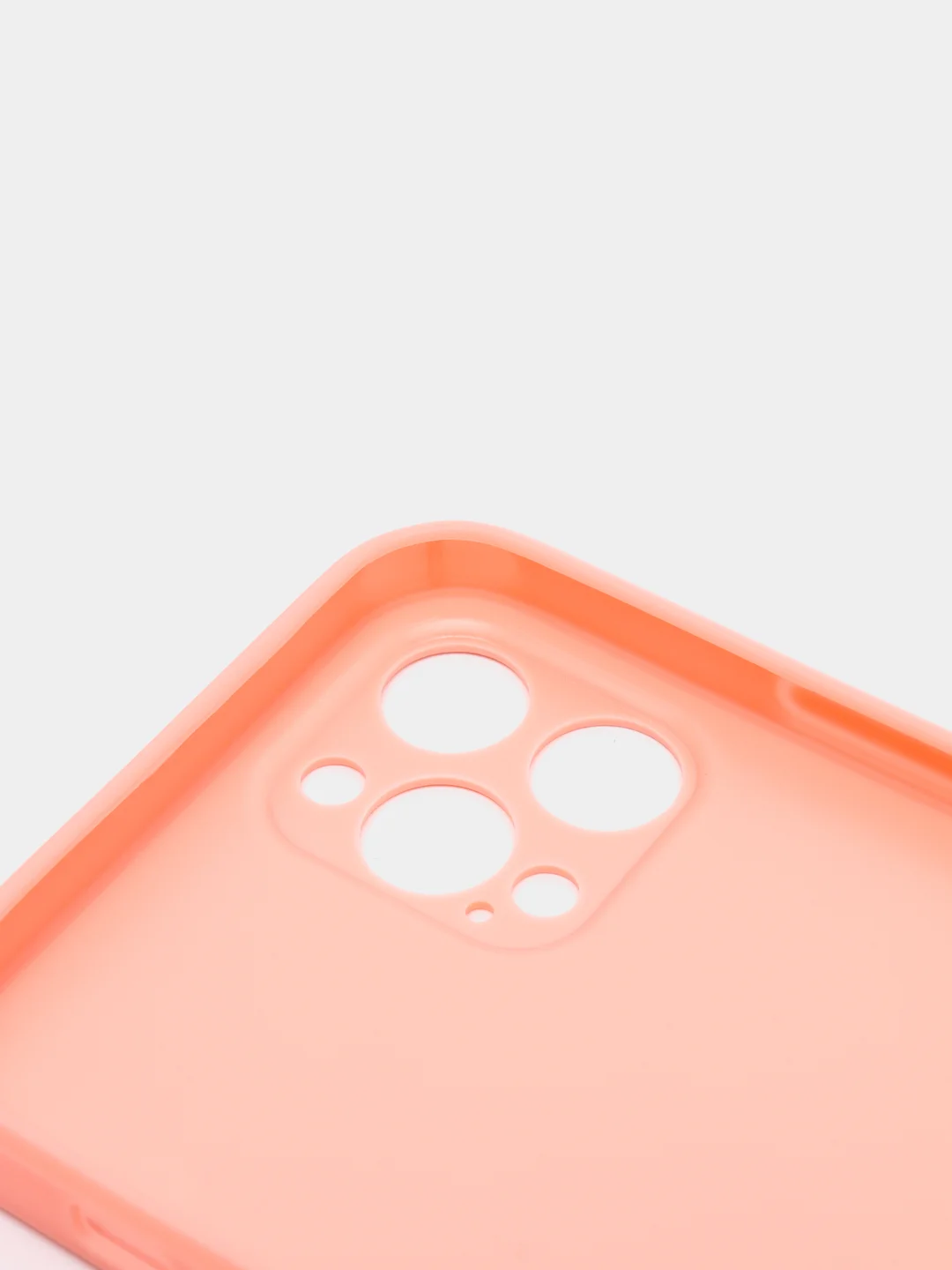 Розовый наладка с имитацией стекла  и защитой для камеры iPhone 12 Pro