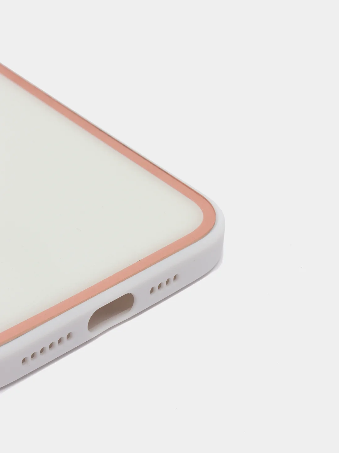 Белый наладка имитация стекла с защитой камеры для Iphone12 Pro Max