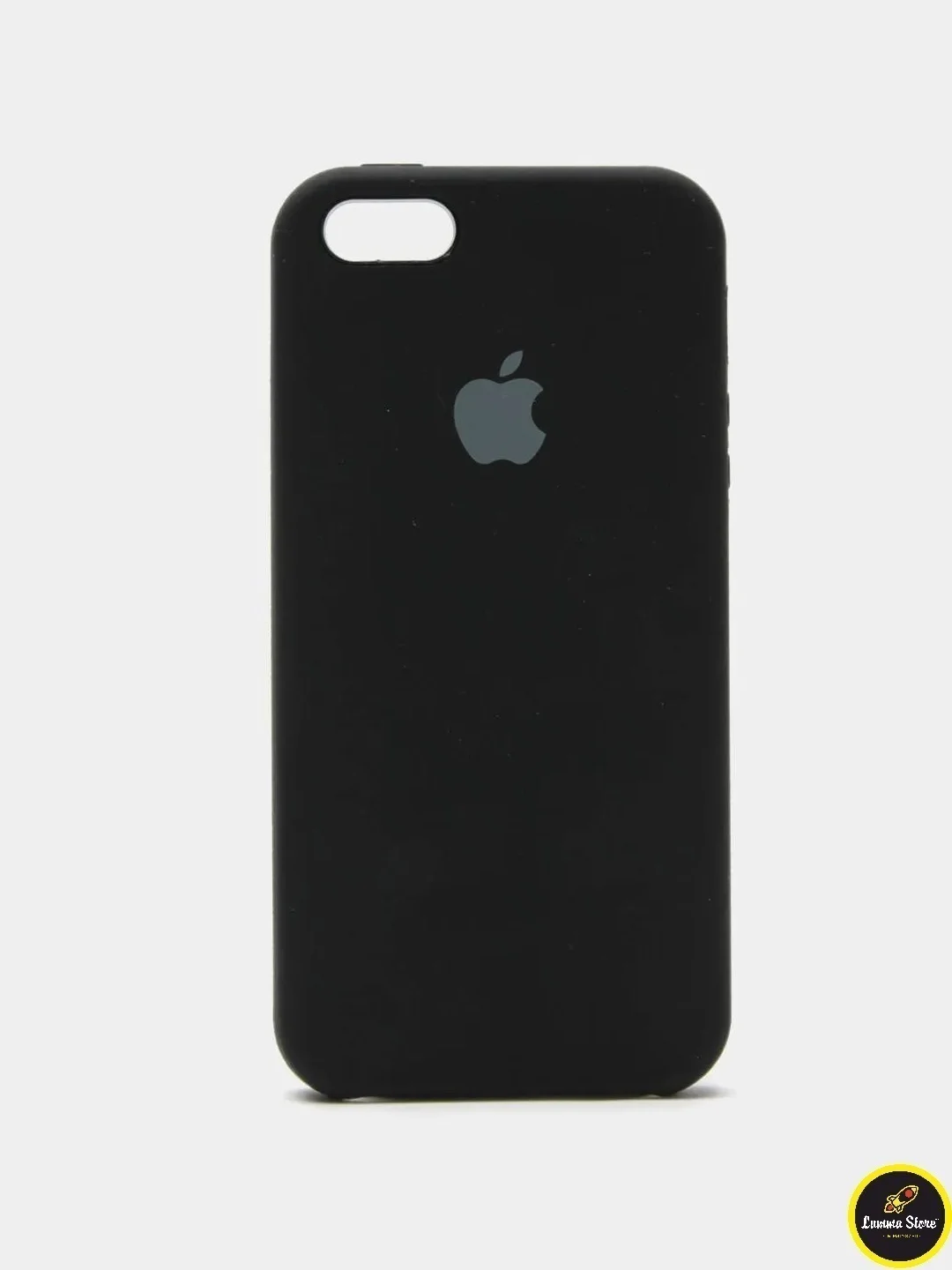Черный защитный силиконовый чехол без логотипа для iPhone 5/5S/SE/6/6 Plus/6S Plus/7 Plus/8 Plus