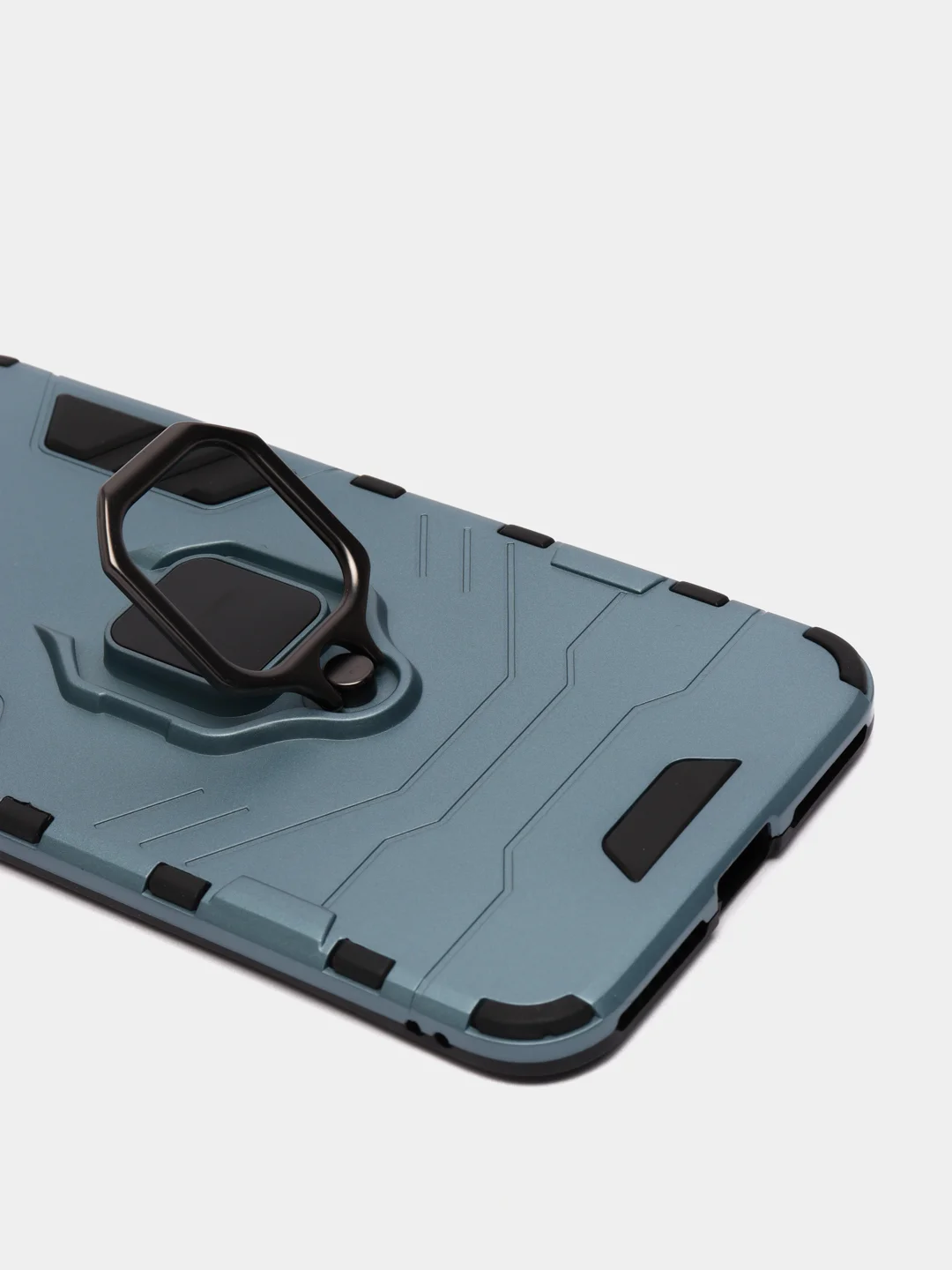 Синий меланж чехол противоударный на Apple iPhone 7 Plus и iPhone 8 Plus (Айфон 7+ и Айфон 8+)