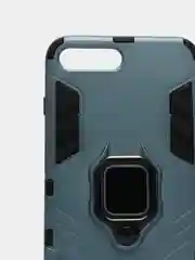 Синий меланж чехол противоударный на Apple iPhone 7 Plus и iPhone 8 Plus (Айфон 7+ и Айфон 8+)