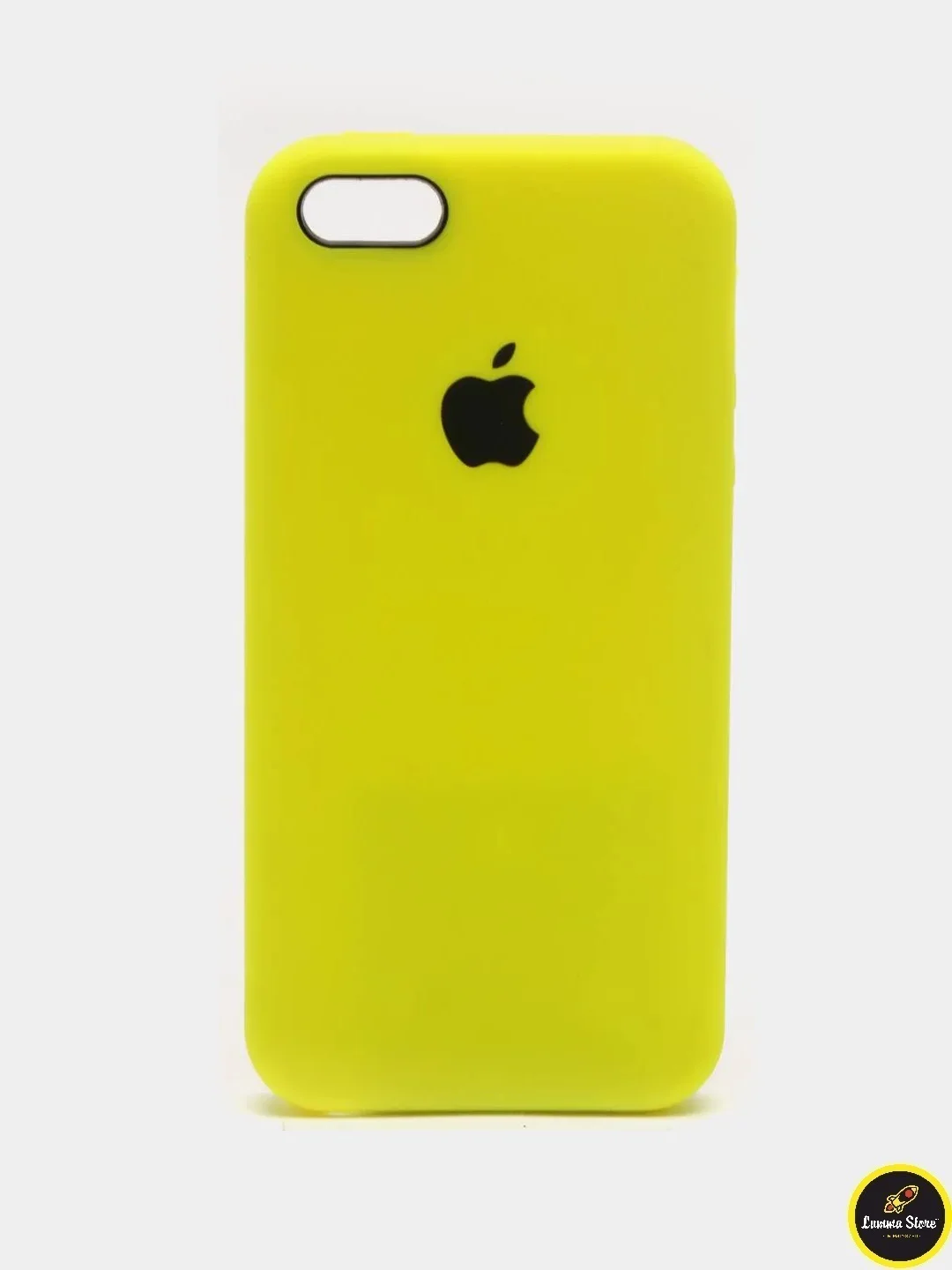 Желтый защитный силиконовый чехол без логотипа для iPhone 5/5S/SE/6/6 Plus/6S Plus/7 Plus/8 Plus