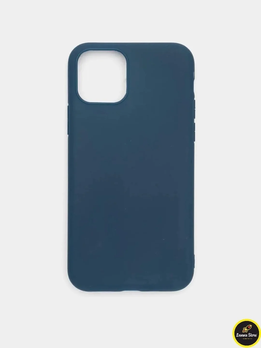 Индиго защитный силиконовый чехол без логотипа для iPhone 5/5S/SE/6/6 Plus/6S Plus/7 Plus/8 Plus