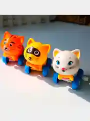 Белый заводная игрушка "Кошечка"