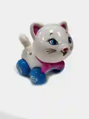 Белый заводная игрушка "Кошечка"