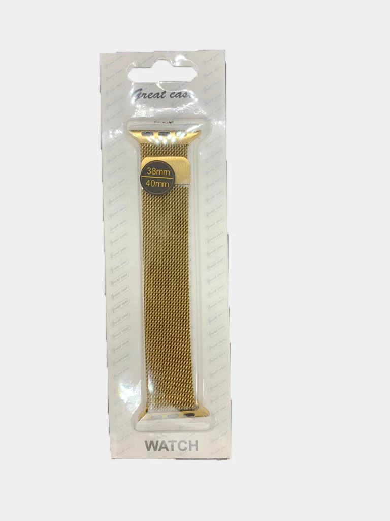 Золотой ремешок для Apple Watch