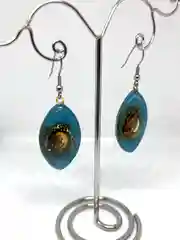 Серьги с муранским стеклом