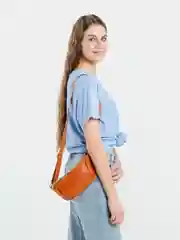 Терракотовый сумка на пояс