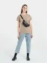Черный сумка на пояс