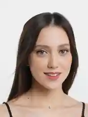 Серьги с леской