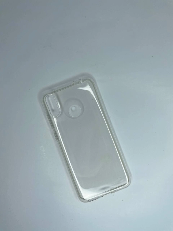 Чехол для Honor 8C, силиконовый, прозрачный