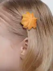 Карамельный заколка "Печенье"