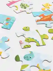 Пазл Baby Games "Прогулка динозавров", 24 элемента