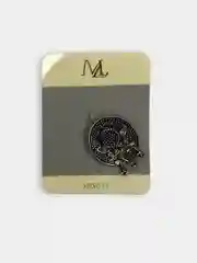 Багровый брошь на одежду "Fashion Jewerly" / значек на одежду